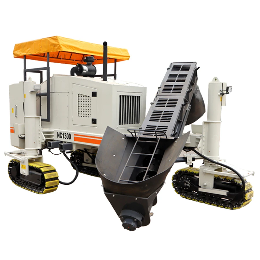 ditches paver 1.3m Small Automatic Concrete Curb Slipform Paver