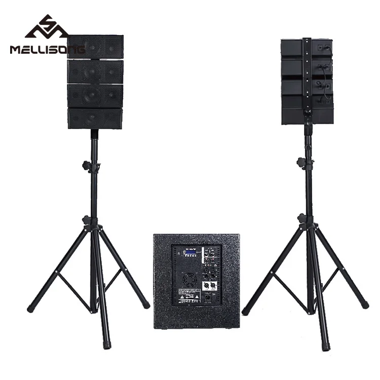 Best Professional Class D Powered Active PA Stage Monitor Box Speaker System With MP3 FHV 15AM