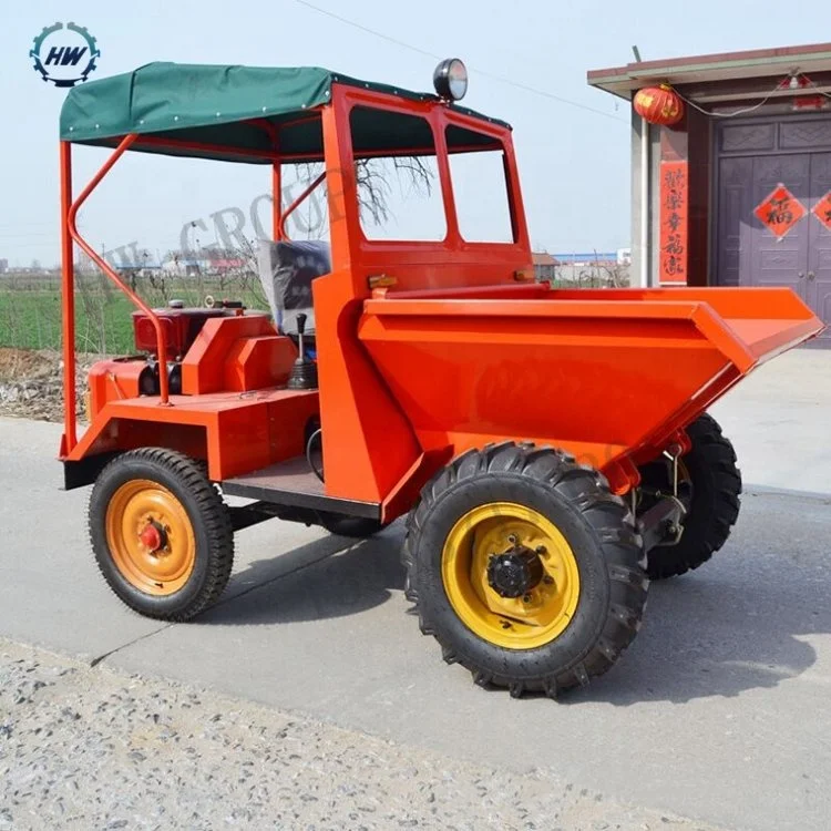 HENGWANG HW-FCY15 1.5 ton tipper truck prices pakistan mini dumper tractor mini truck dumper diesel