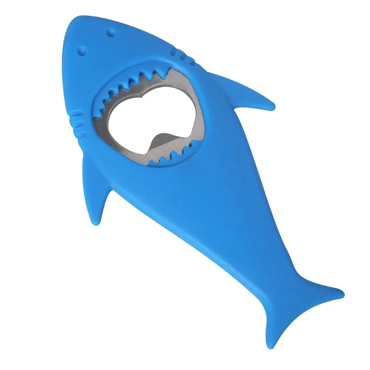 Китовая акула форма по индивидуальному заказу силиконовая открывалка для бутылок пива открывалка для бутылок вина открывалка для бутылок