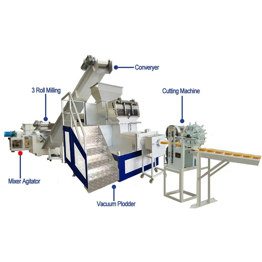 Custom Made Laundry/ Toilet/Hotel Bar Soap Making Machine for Sale