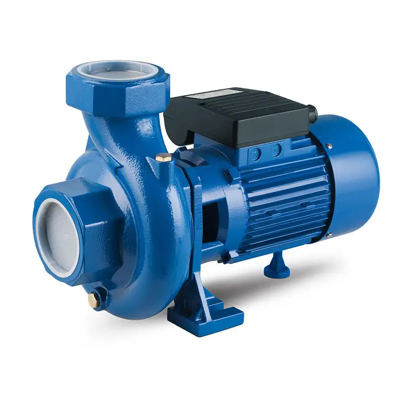 Customized Stainless Steel Blue Color Vacuum Pump Housing OEM Supported Sliding Vane Rotary Pump Housing