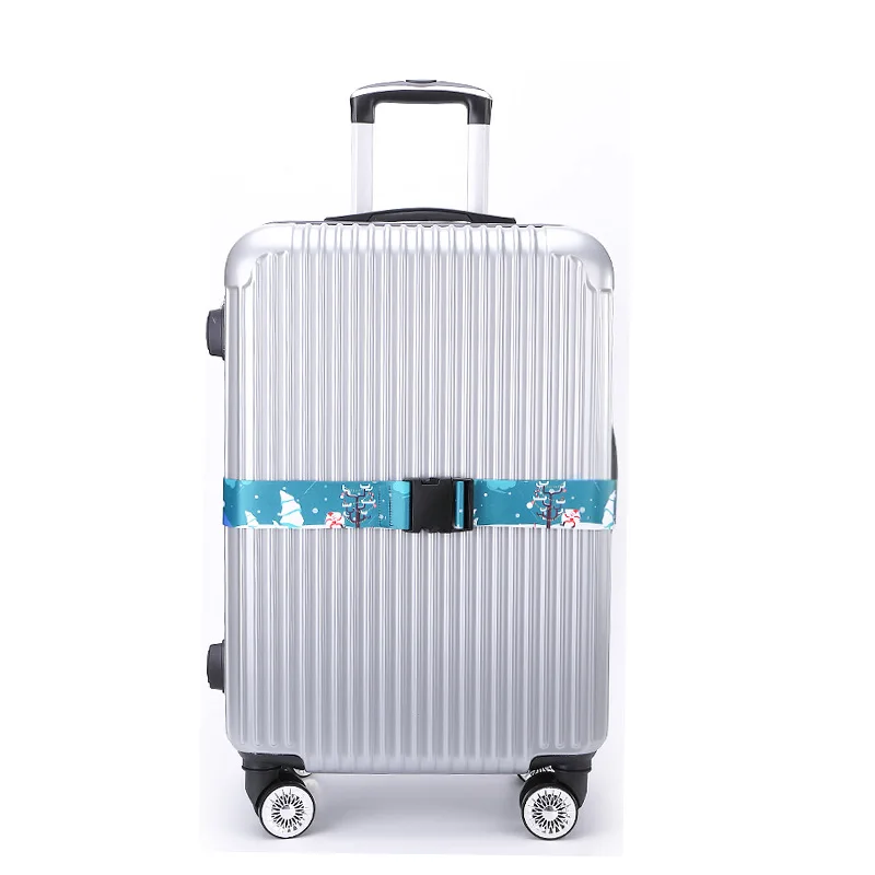 20*180cm Manufacturer Customized Heat Transfer  Nylon Luggage Strap