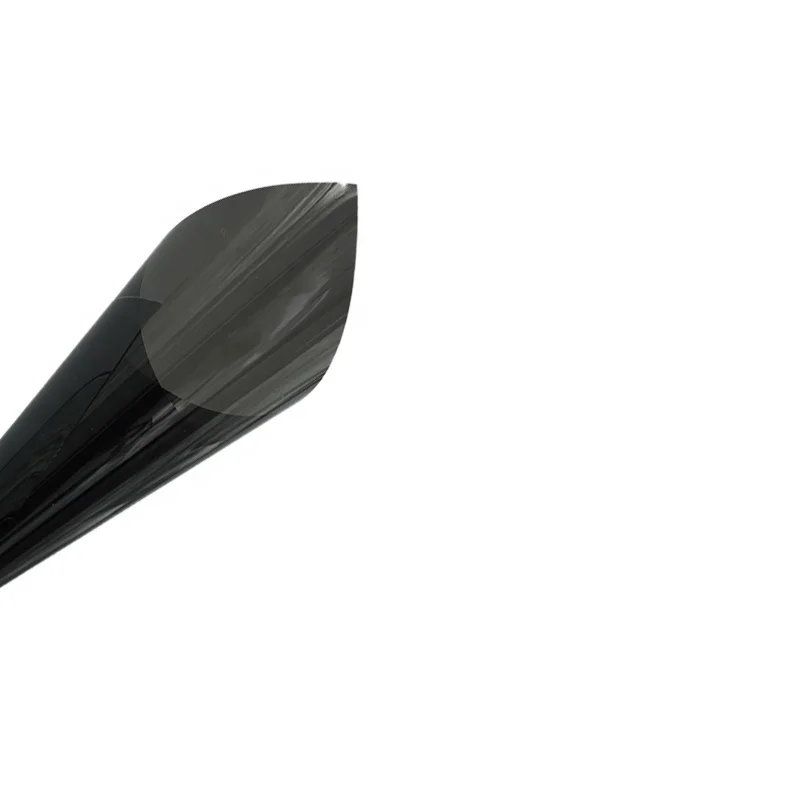 6% VLT Black Color Privacy Tint Glass Cling Coverings UV Reflective Sun Blocking Heat Control Nano Ceramic Window Tint Film