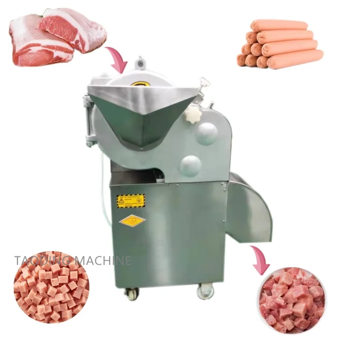 automatic	tomato	meat cube cutting machine	meat dicing machine	chicken cutting machine