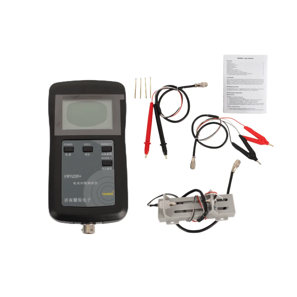 34/5000 YR1035+ Battery internal resistance tester lim-complete set of measuring accessories