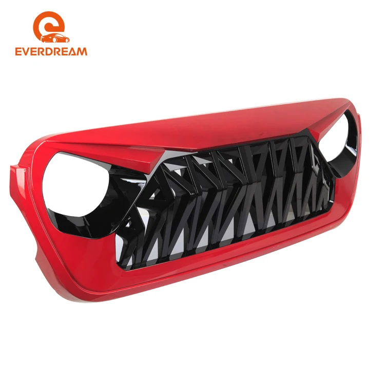 Передняя решетка для Jeep Wrangler JL 2018 2019 2020 2021 2022 2023 автомобильные