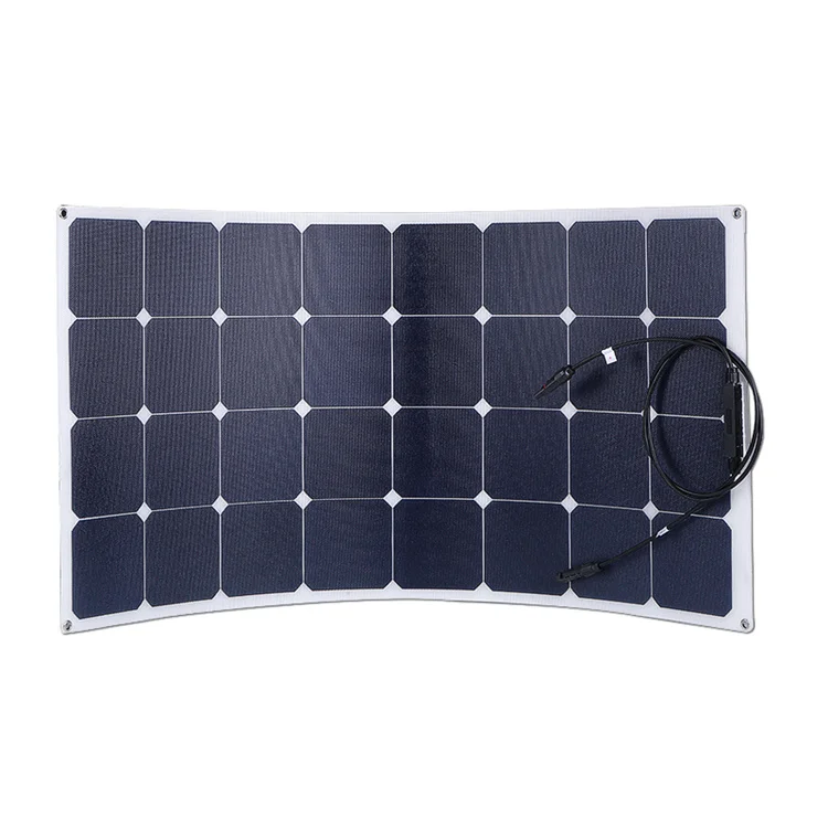 Cheap Price18V Flexible Sunpower Cells  ETFE 100W Solar Panel Power Charger for Homes RV Boat Yachts t Travel Camping