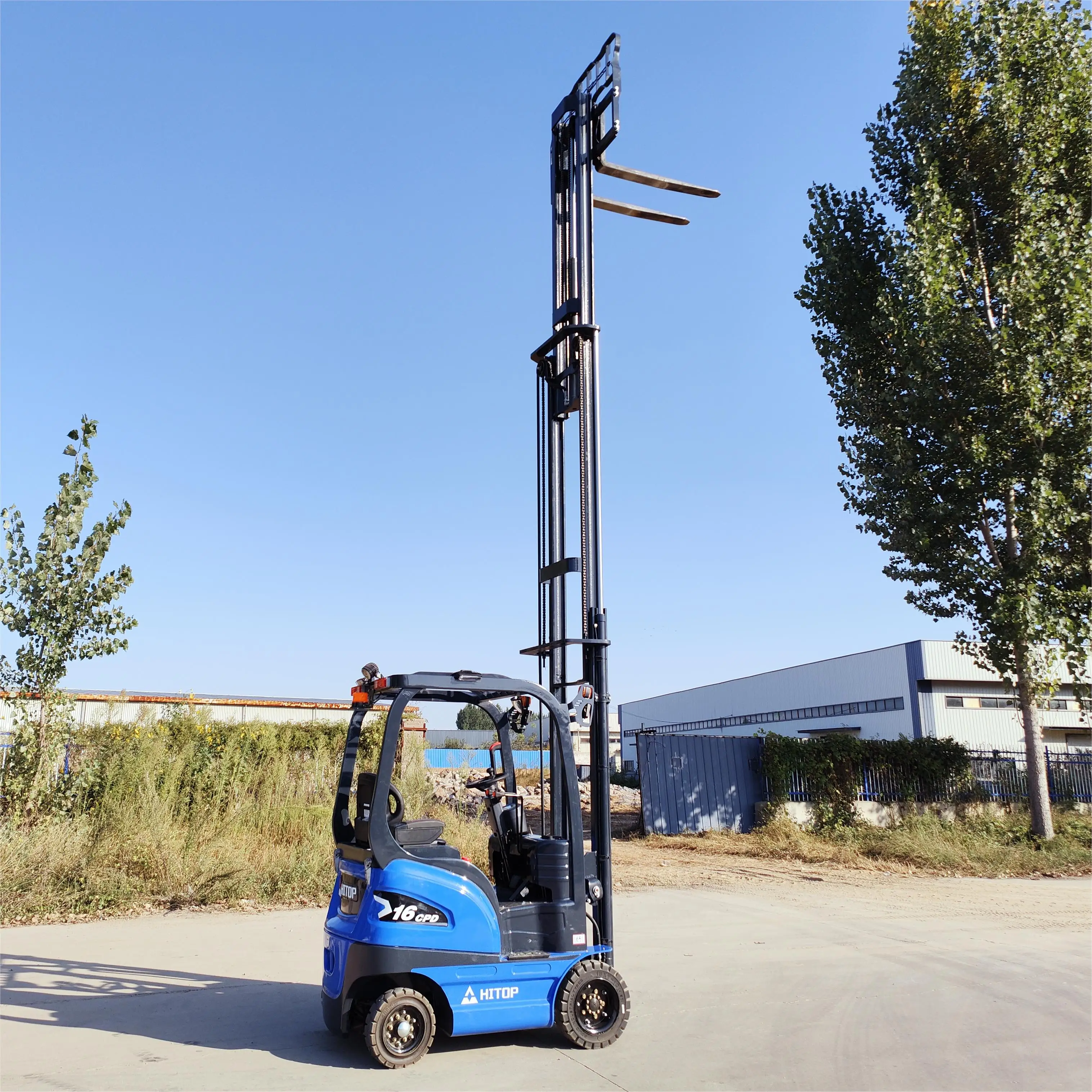 Super Short Wheelbase Forklift 2.5 Ton 2 Ton 1.8 Ton 1.5 Ton Li-ion Small Electric Forklift Narrow Aisle Forklift Truck