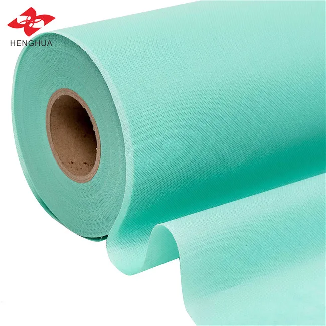 fabric spunbonded polypropylene and biodegradable spunbond nonwoven fabric roll colorful nonwoven fabric manufacturer