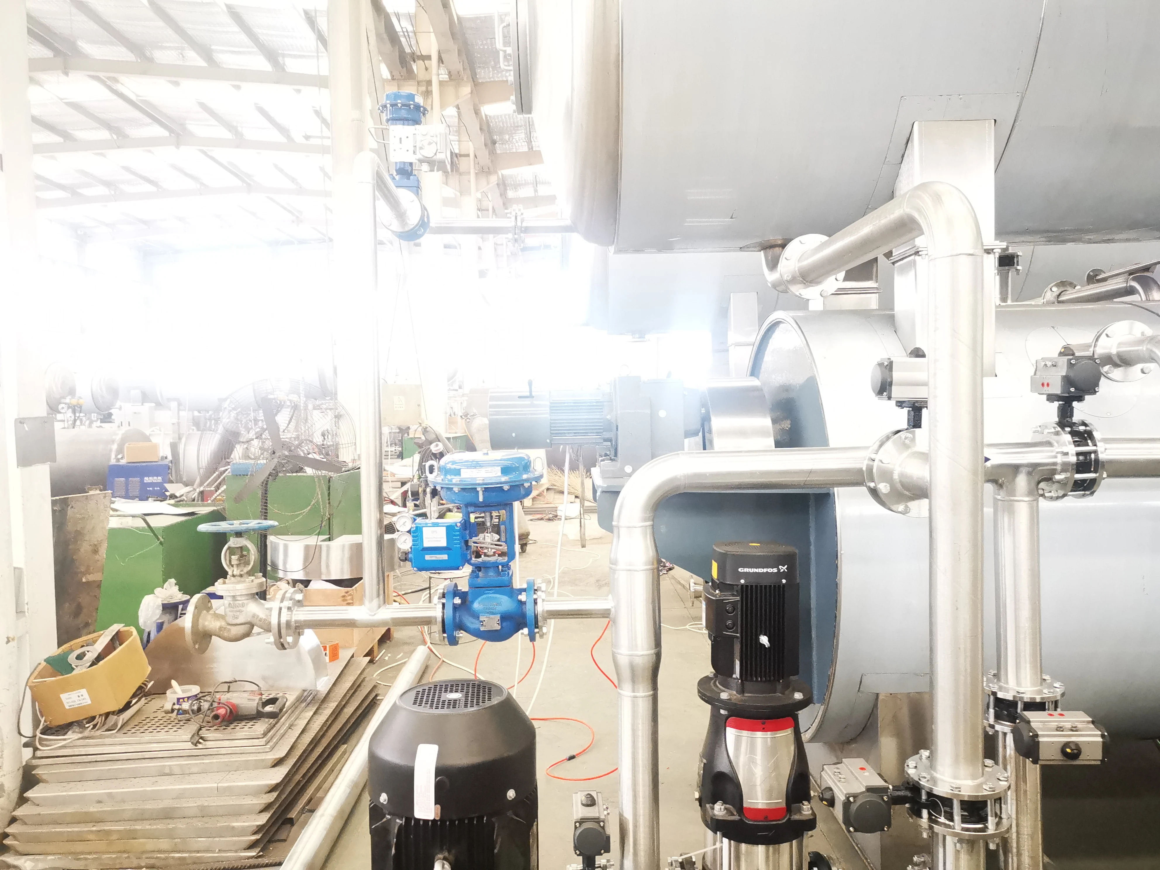Сертификат ASME полностью автоматический вращающийся реторт для