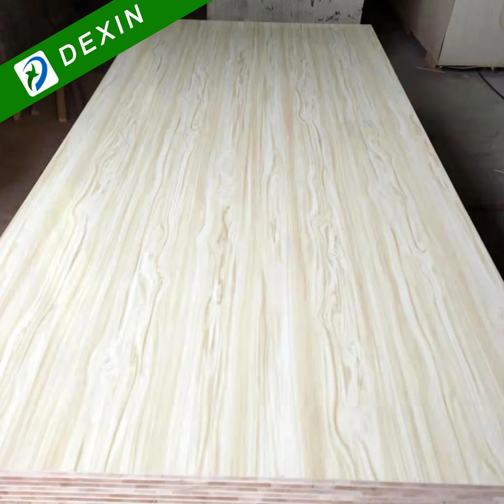 Custom Design Furniture Grade 1220*2440*18mm Melamine Block Board Sheet from Dexin Group