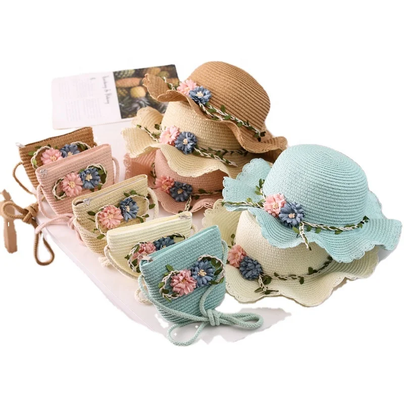 Детская соломенная шляпа