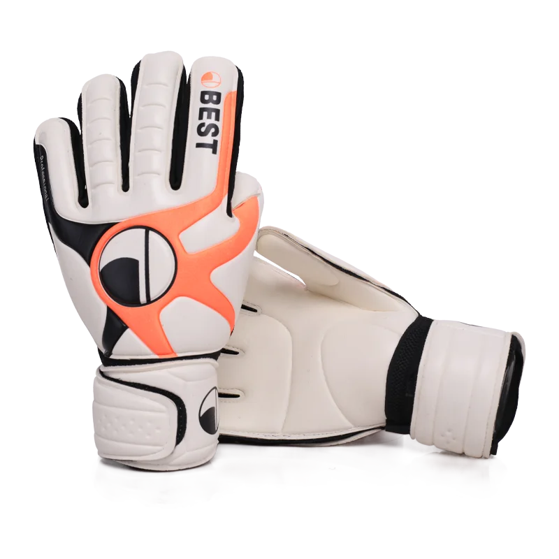 
football With finger guard full latex football goalkeeper gloves 