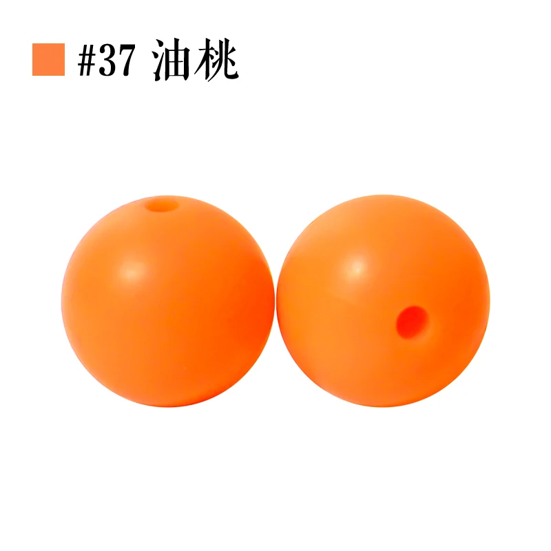 Wholesale color DIY jewelry making beads environmentally friendly silicone beads handmade keychains with beads