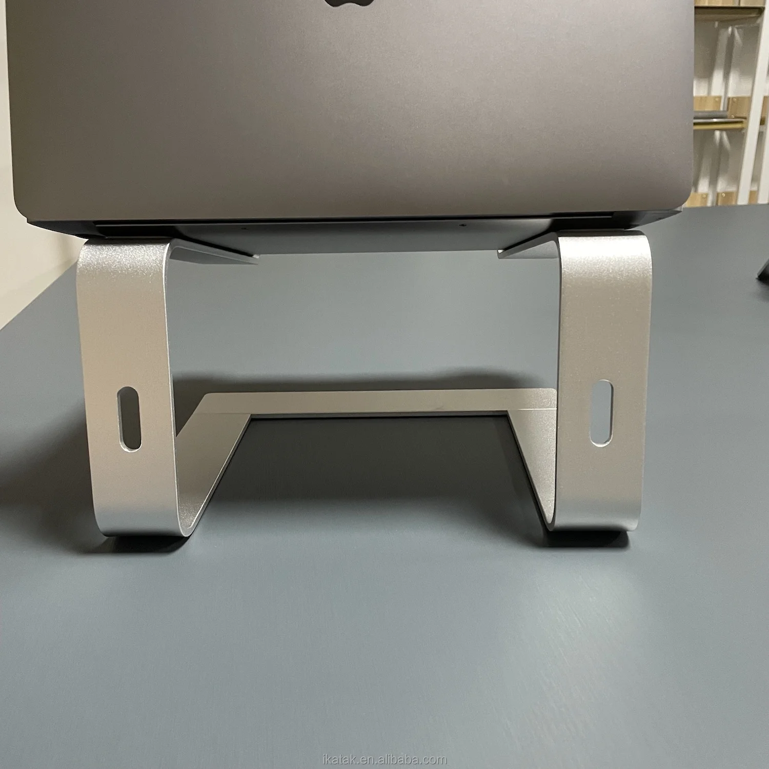 IKATAK Ergonomic Aluminum Detachable Notebook Mount Holder Laptop Stand