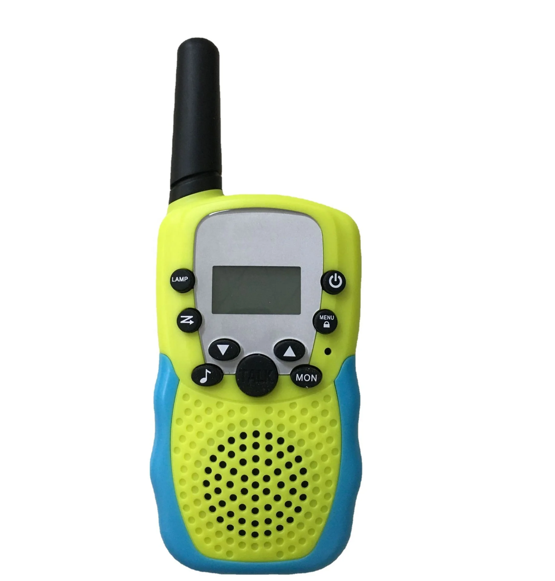  Горячая иди и болтай walkie talkie для детей новый цвет дешевые T-388 двухстороннее радио детская Walkie Talkie “иди