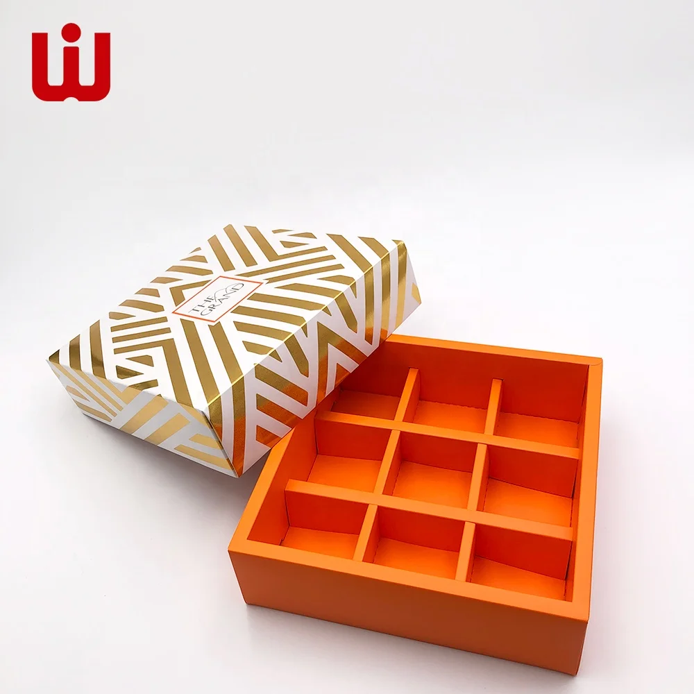 
Custom Logo Cake Box Luxury Cupcake Sweet Bakery Cookie Box 