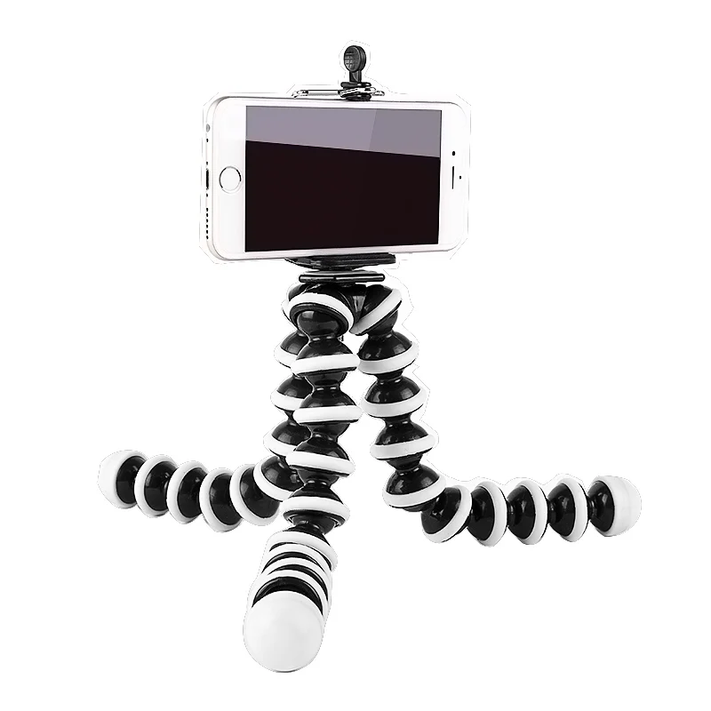 Lightweight Portable Mini Octopus Tripod Camera Tripod Super Flexible with Universal 1/4 Screw for Smartphone Gopro Camera DC