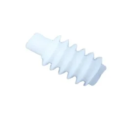 Factory Supply Small custom plastic parts nylon Worm Gear Plastic worm Gear