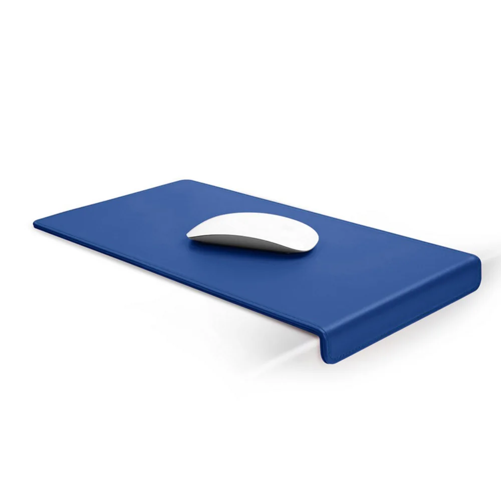 Promotional Wholesale Custom Logo High Quality Fashion Smooth Waterproof Leather Mouse Pad Gaming Mat