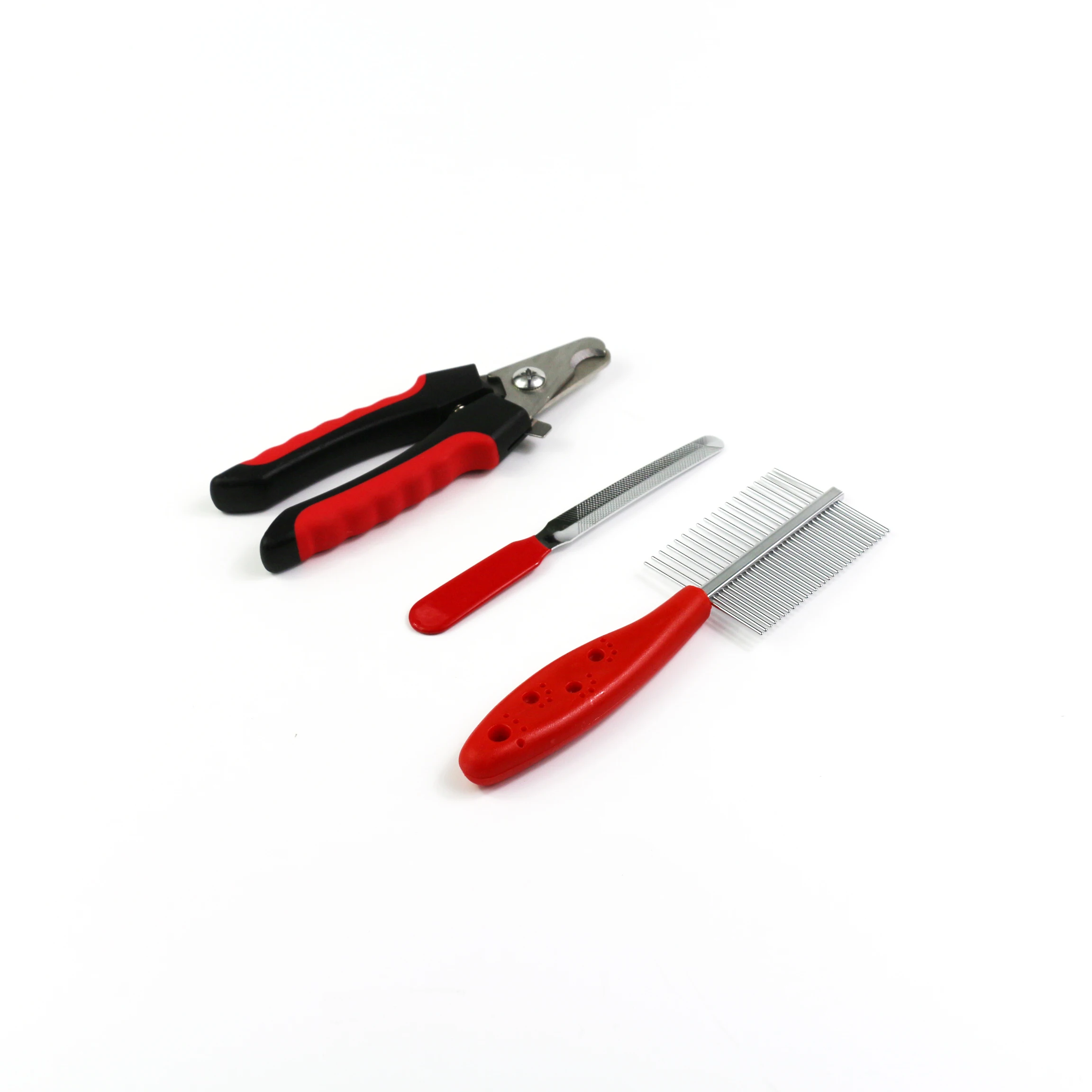  Wholesale High quality Christmas dog comb pet grooming set for