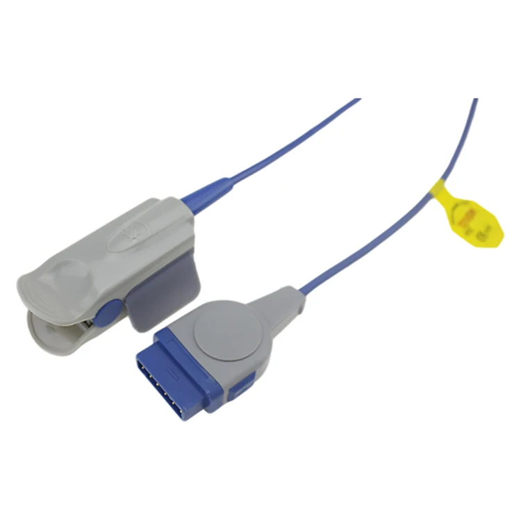 adult finger clip oxygen saturation level meter monitor cable for GE Marquette Dash2000 11pin