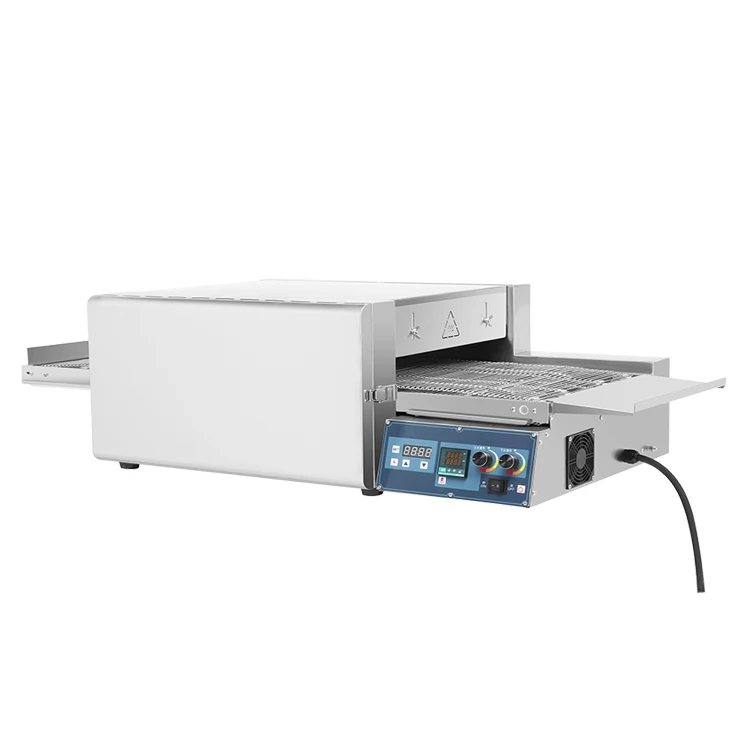 14 Inch Electric Conveyor Belt Pizza Oven Bread Baking Countertop Ovens Commercial Restaurant Kitchen Bakery Equipment Wholesale