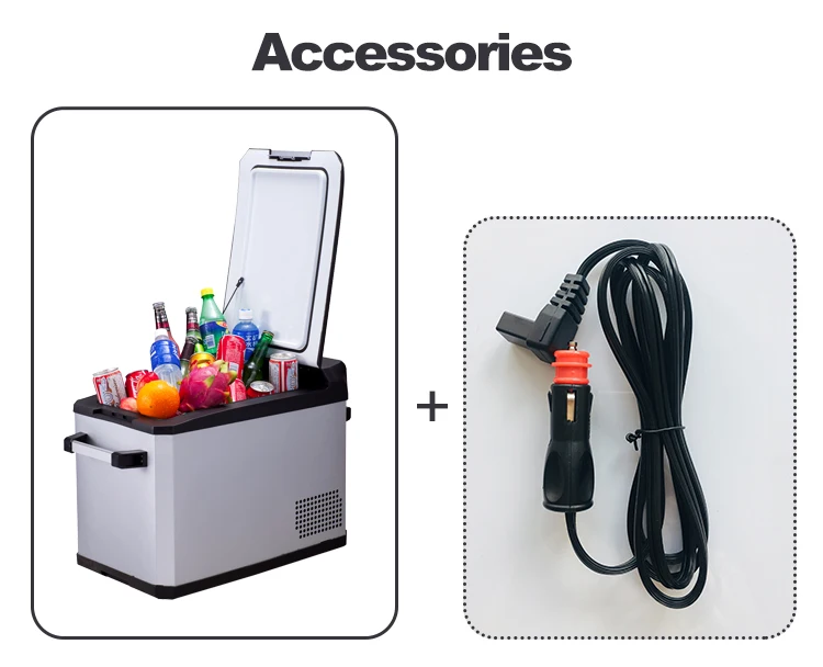 Factory Supply Camping 12V Refrigerator Boxes 42L Boat Fridge Outdoor Portable Freezer for Van Truck