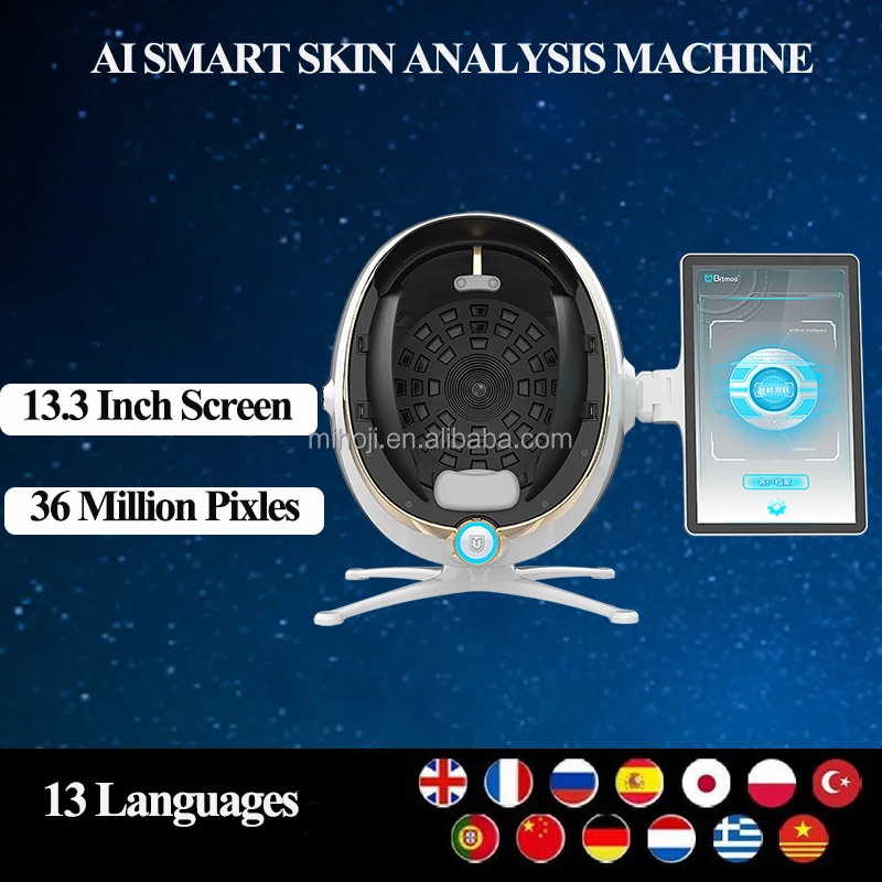 Professional skin analyzer machine Facial Scanner Analyzer Device Skin Analysis Machine