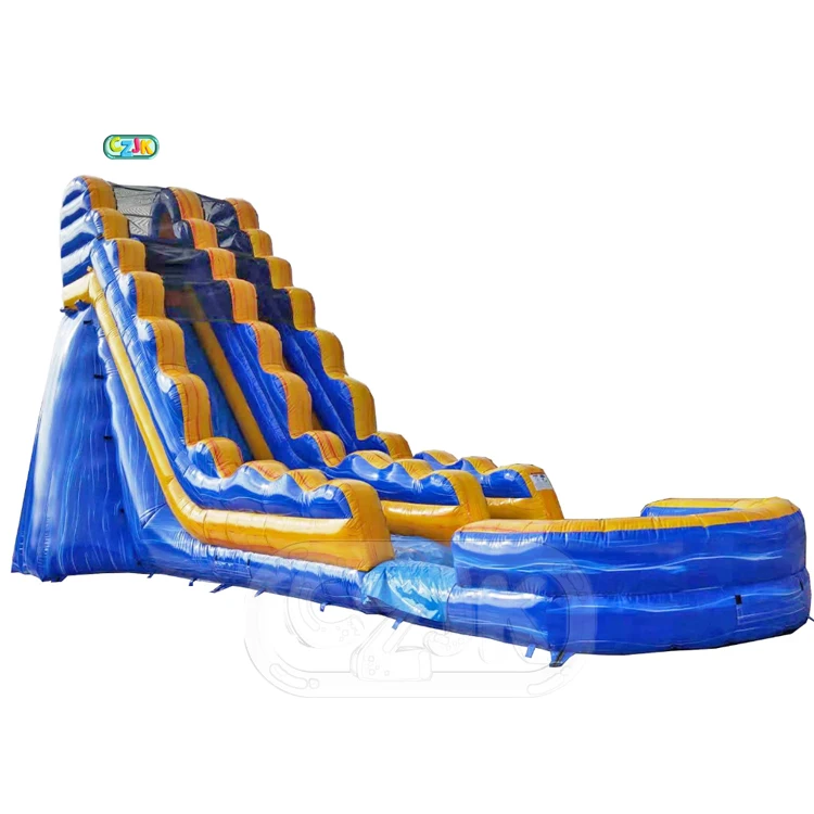 hot sale commercial popular party rental inflatable 5 meter water slide for sale