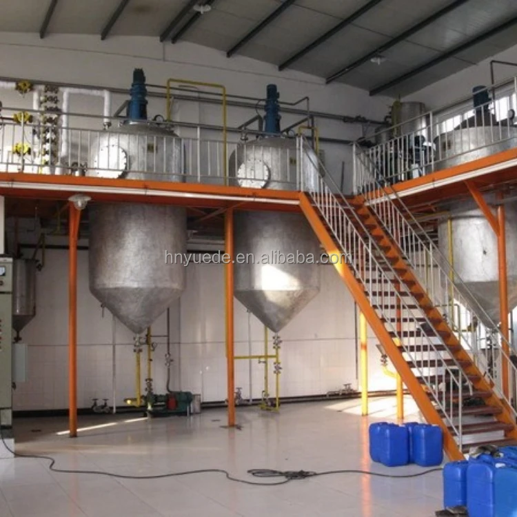 Edible Oil Refining Machine Soybean Sunflower Palm Copra Crude Oil Refinery Machine Olive Oil Refinery