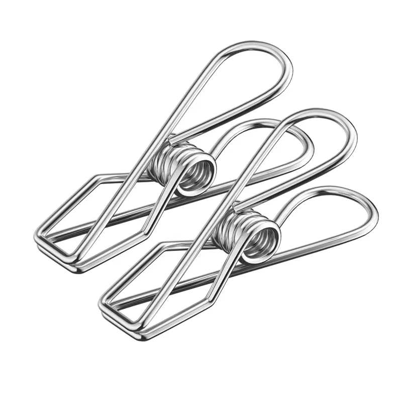 304 stainless steel spring wire clamp 65MN spring wire clamp Strong stainless steel wire clamp