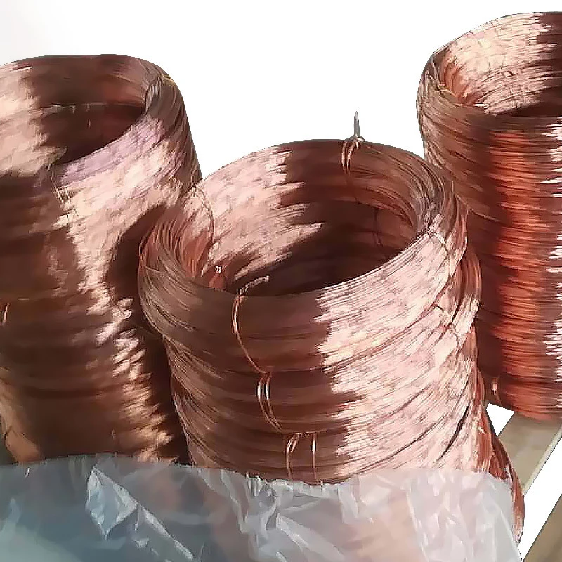 Hot Selling Red Solid Copper Wire 99.9%Scrap Copper Wire