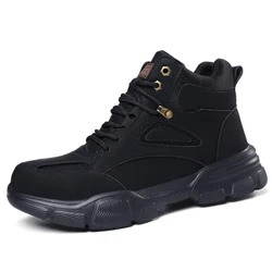 SAFETY BLAZERS Hot Selling Multifunctional Anti Scald Shock Absorbing Foot Protection Safety Boots For Men