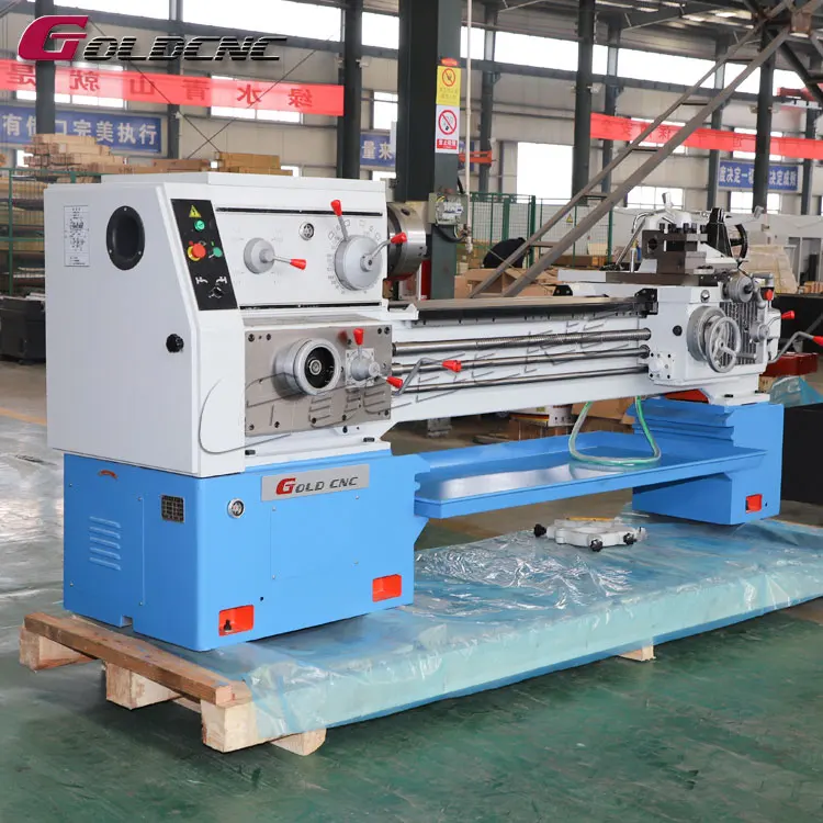 GOLDCNC Best Industrial Metal Lathe CA6150 Manual Precision Horizontal Lathe Machine