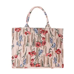 Printed Canvas Tote Bag
