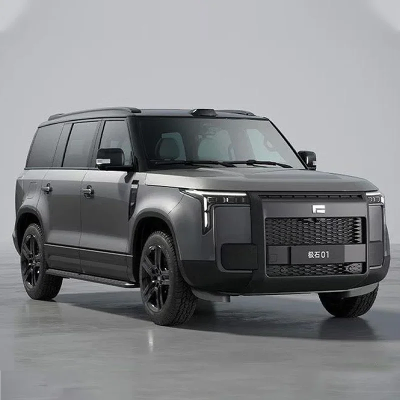 Jishi 01 2024 Versatile 7 Seater Version New Energy Vehicles Medium Large Suv Max Speed 200Km/H Polar Stone 01 High Quality