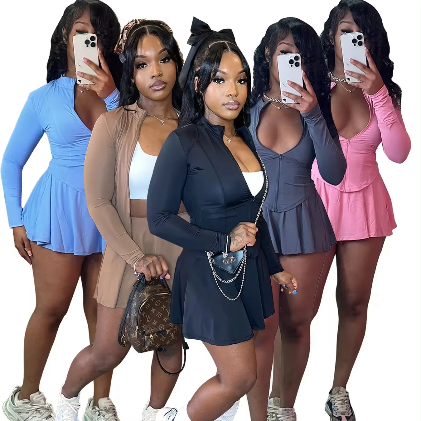 OJW090564 Multifunctional sport Skirt Set For Woman with CE certificate