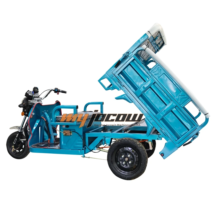 1000W motor 3 wheel electric van cargo triciclo electrico trike adult cargo tricycle with wagon