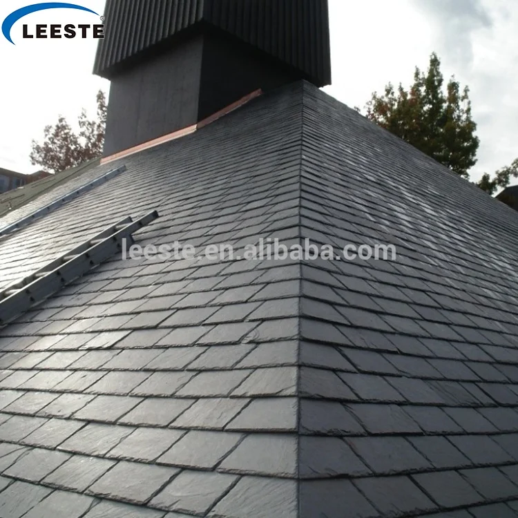 
China Factory Natural Green Stone Slate Veneer Roofing Tiles 