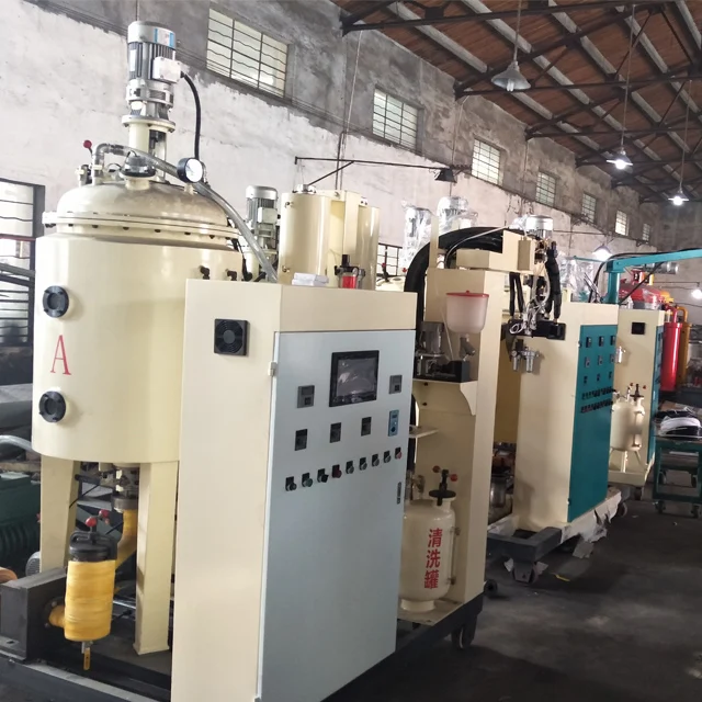Polyurethane elastomer coatings machine
