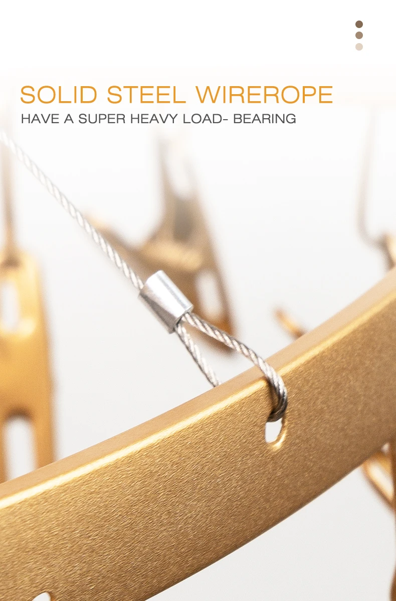 Wholesale Round Shape Black  Metal Socks Hanger Clothes Drying Racks with 24 Clips Stainless Steel