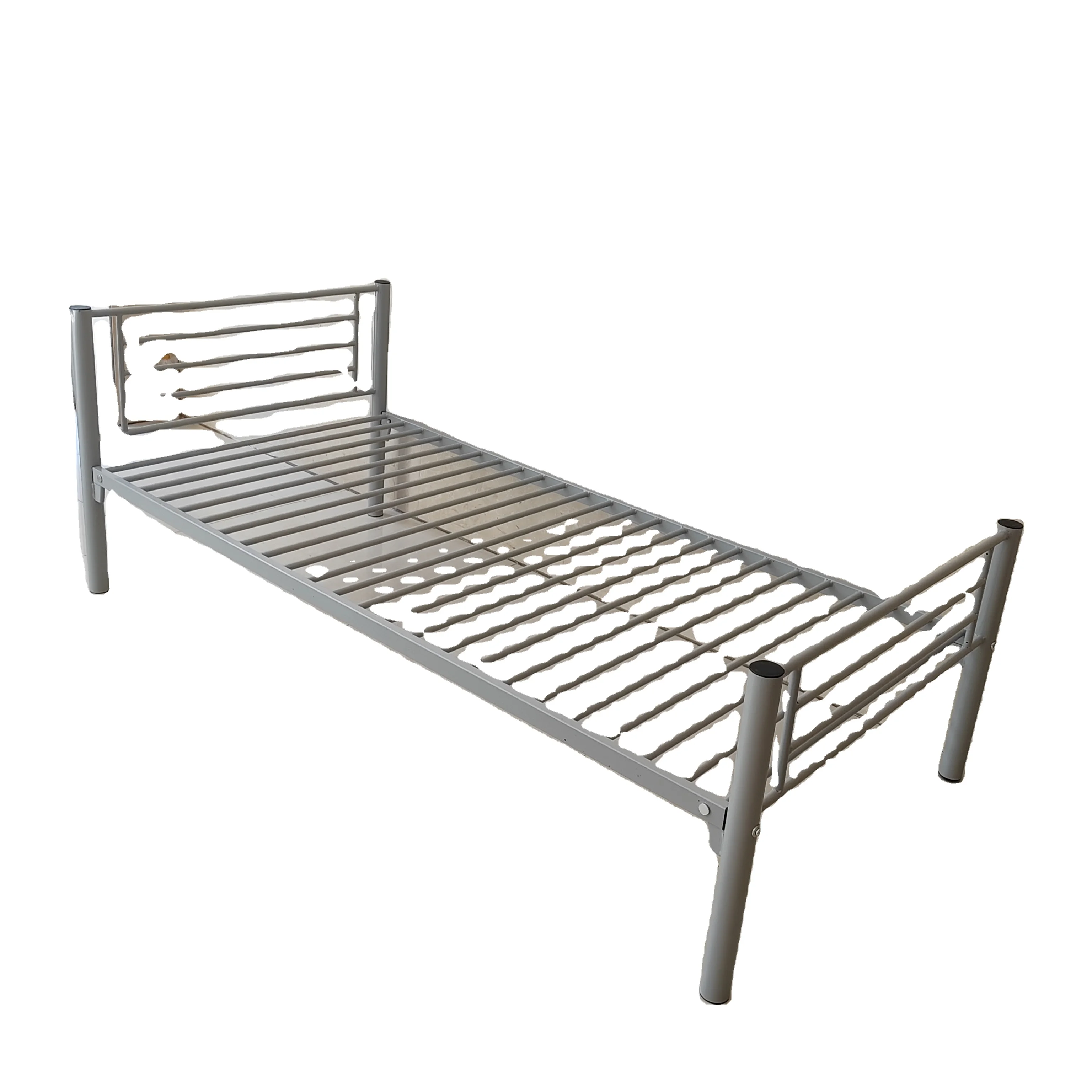 Bed Nice Price Best Selling Single Metal Home Furniture Bedroom Furniture Iron Black Pipe Modern Wood Furniture Bedroom Sets