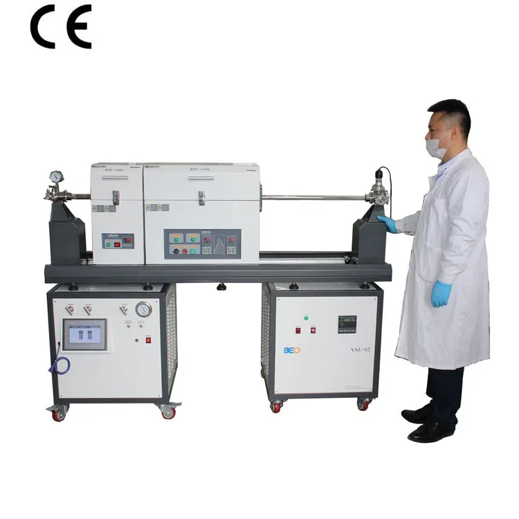 High Temperature Vacuum Atmosphere CVD Tube Furnace In Laboratory Heating Equipments
