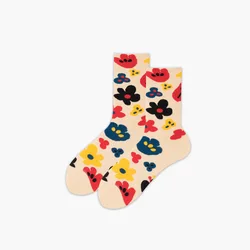 Fashion Beautiful Daisy Flower Pattern Socks