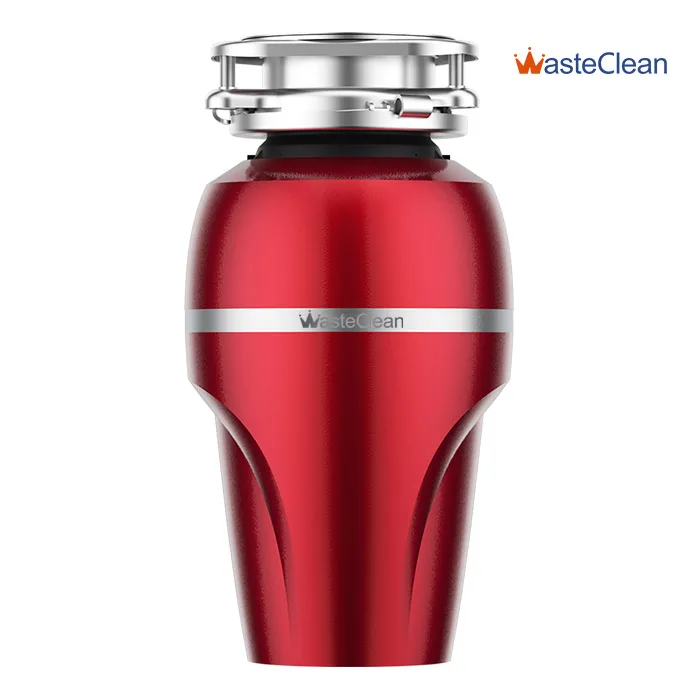 Wasteclean 1Hp 750w Food Waste Machine 7-Level Grinding System Kitchen Food Waste Disposer Wireless Switch