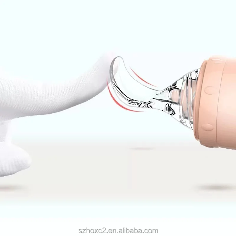 100% пищевая Высококачественная термостойкая кормушка Детская Бутылочка кормушка для младенцев