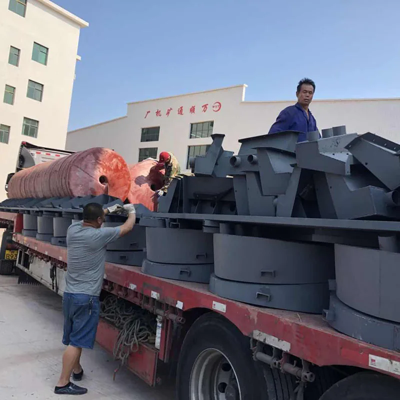 wanshuntong Fiber Glass Spiral Chute Concentrate Lead Ore Concentrate Gold Processing Spiral Separator