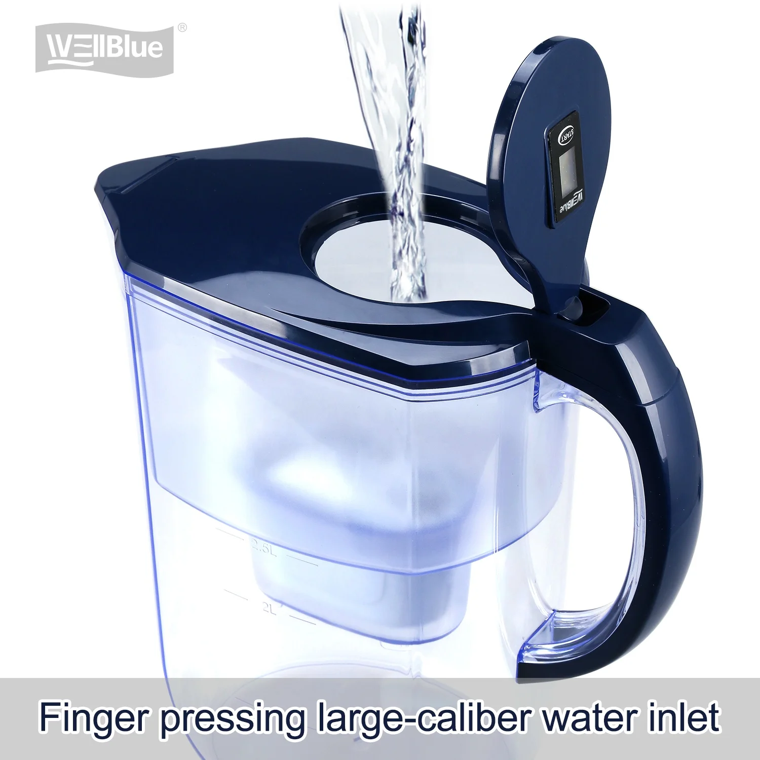 Best Quality Water Pitcher Filter Jug Simple To Use Pitcher With Filter kettle/pitcher/pot